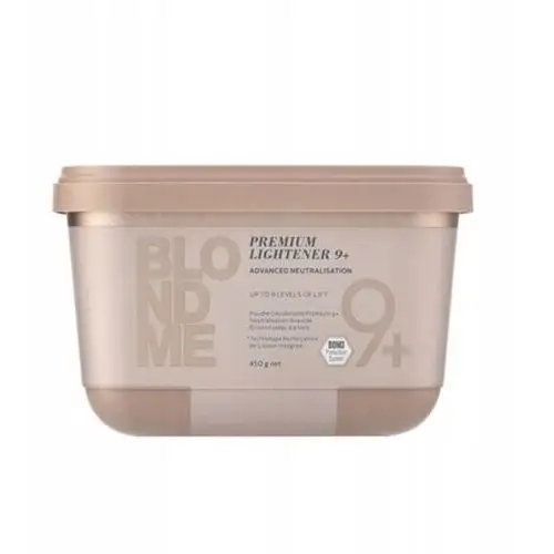 Schwarzkopf Blondme Premium Lift 9+ 450 g Bezpyłowy Rozjaśniacz, kolor blond