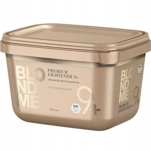 Schwarzkopf BlondMe Premium Rozjaśniacz 9+ 450g, kolor blond