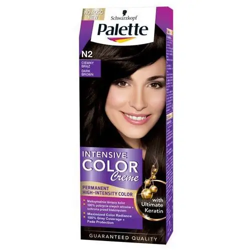 Farba do włosów palette intensive color creme ciemny brąz n2 Schwarzkopf