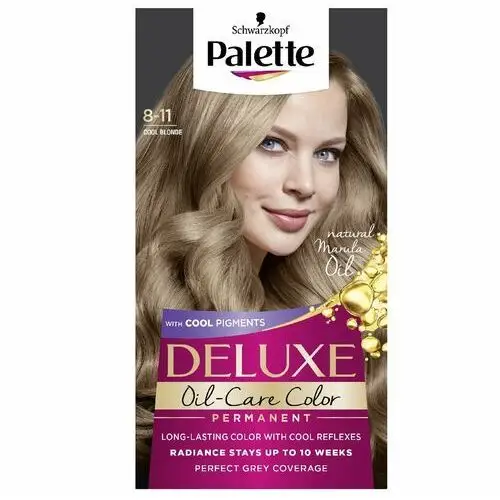 Palette Deluxe Farba do włosów permanentna nr 8-11 Cool Blond 1op