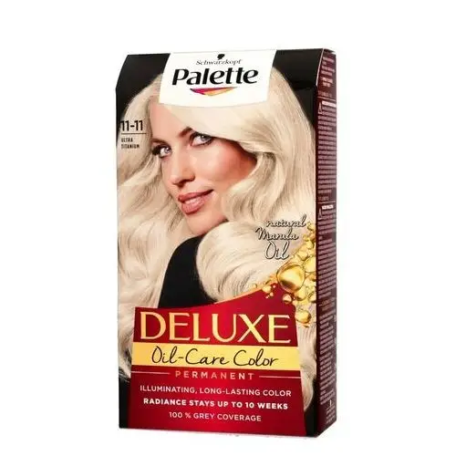 Palette Deluxe Farba do włosów permanetna nr 11-11 (utleniacz) Ultra Titanium 1op