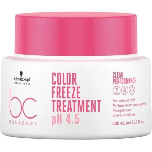 Schwarzkopf Professional BC Bonacure Color Freeze Treatment pH 4,5 (200ml), 2708888