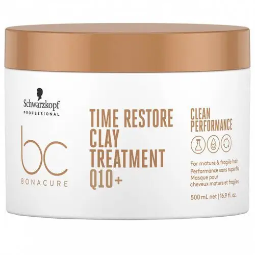 Schwarzkopf professional bc bonacuretime restore clay treatment q10+ (500ml)