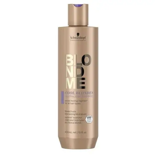 Schwarzkopf Professional Blondme Cool Blondes Neutralizing Shampoo (300ml)