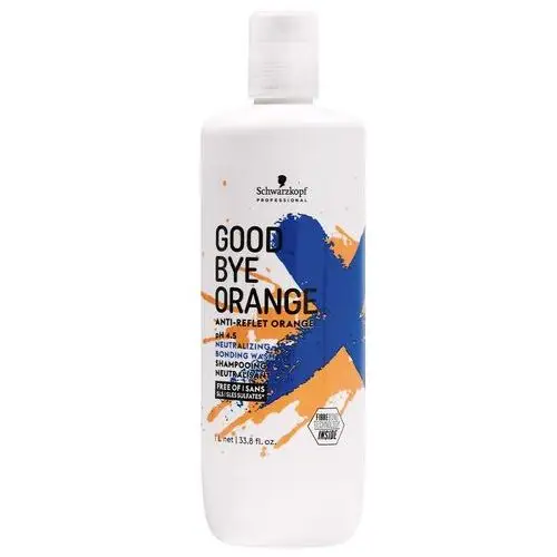 Schwarzkopf professional Goodbye orange shampoo szampon neutralizujący pomarańczowe odcienie 1000ml