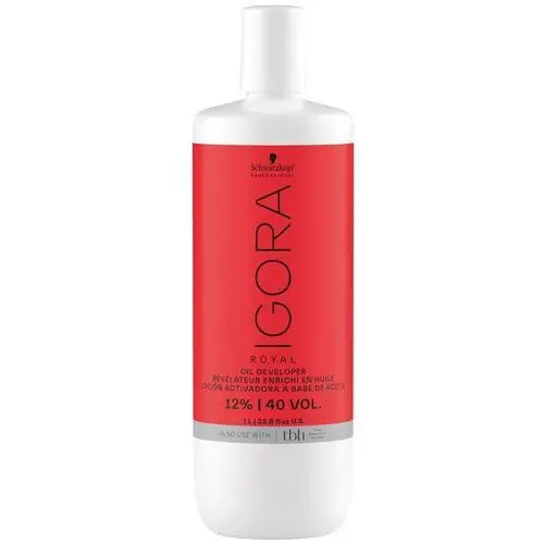 Schwarzkopf professional igora oil developer - utleniacz do farb, 1000ml vol. 40