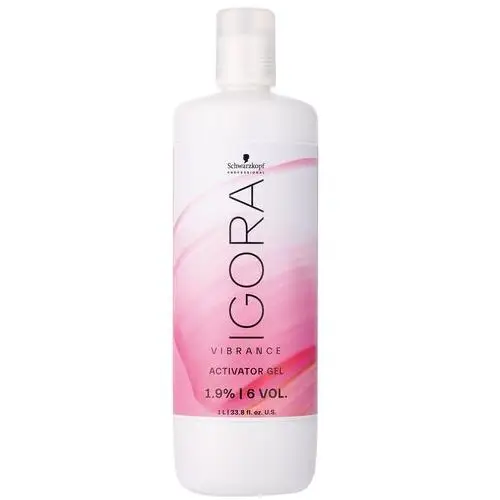 Schwarzkopf professional igora vibrance activator gel - żelowy aktywator 1.9%, 1000ml