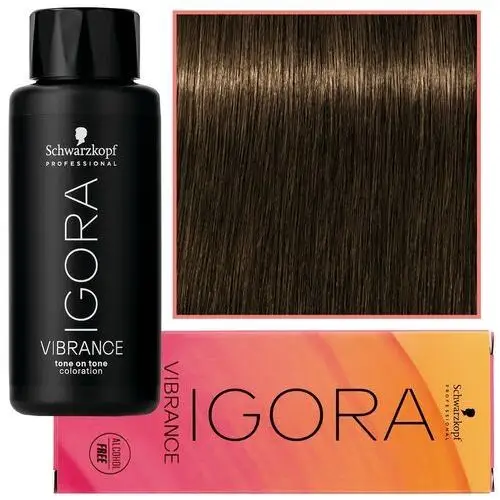 Schwarzkopf Professional Igora Vibrance – półtrwała farba do włosów bez amoniaku, 60ml 6-63