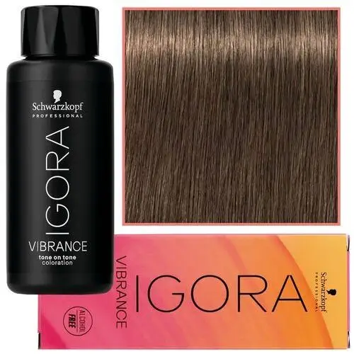 Schwarzkopf professional igora vibrance – półtrwała farba do włosów bez amoniaku, 60ml 6-6