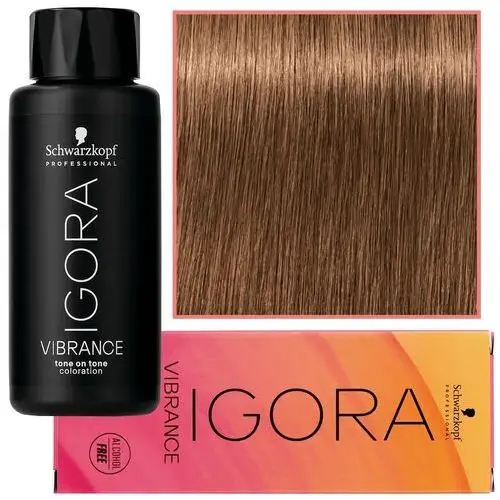 Schwarzkopf professional igora vibrance – półtrwała farba do włosów bez amoniaku, 60ml 7-65