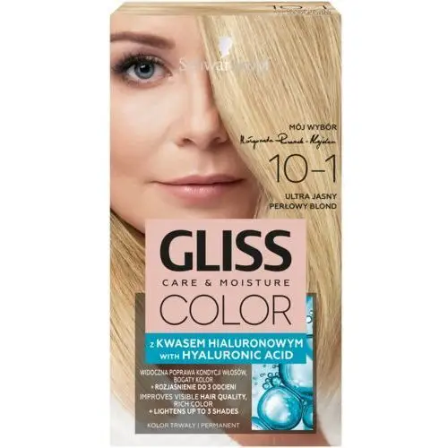 Smakeup.pl Gliss Color krem koloryzujący do włosów 10-1 Ultra Jasny Perłowy Blond