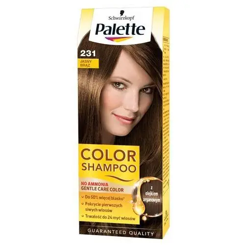 Szampon koloryzujący Palette Color Shampoo 231 Jasny brąz