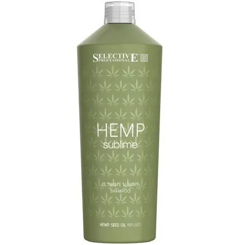 Selective hemp sublime nawilżający szampon z olejkiem konopnym, 1000ml