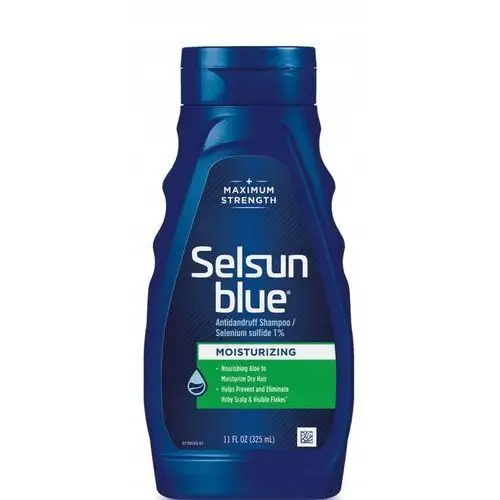 Selsun Blue Moisturizing 325ml Szampon Przeciwłupieżowy Nawilżający Usa