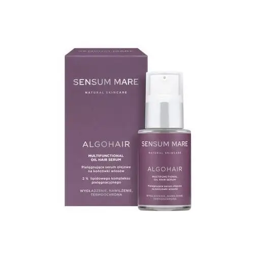 Sensum Mare - ALGOHAIR Multifunctional oil hair serum, Pielęgnujące serum olejowe na końcówki włosów, 15ml