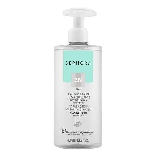 Sephora collection Triple action cleansing water - oczyszczająca woda micelarna