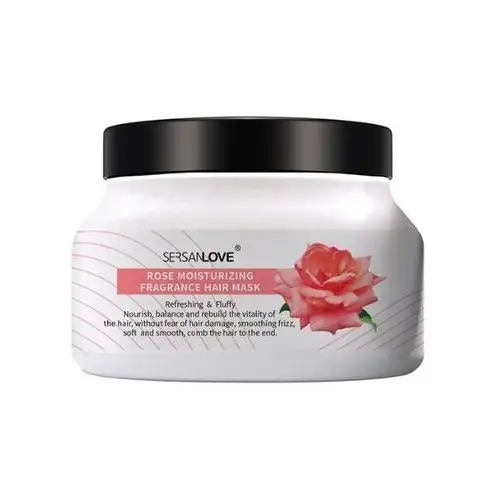 Sersanlove - Hair Film Rose Moisturizing Fragrance Mask, 250g - Nawilżająca maska ​​do włosów