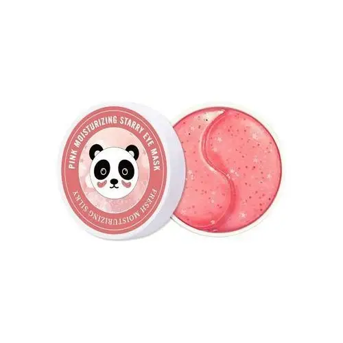 Pink moisturizing starry eye mask, 60szt. - kolagenowe płatki pod oczy star Sersanlove