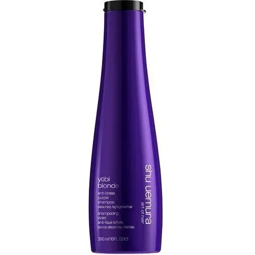 Shu uemura yubi blonde anti-brass purple shampoo (300ml)