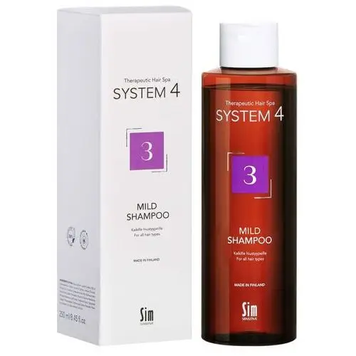 SIM Sensitive System 4 3 Mild Shampoo (250ml), 11323