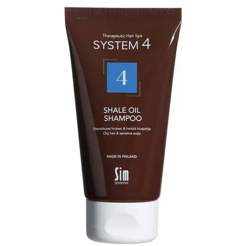 System 4 4 shale oil shampoo (75ml) Sim sensitive