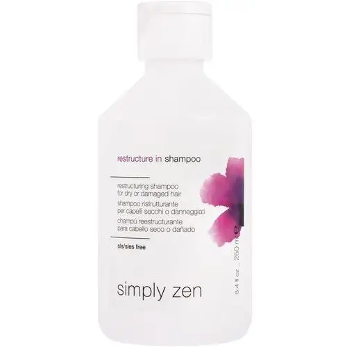 Restructure in shampoo regenerujący szampon do włosów suchych i zniszczonych 250ml Simply zen