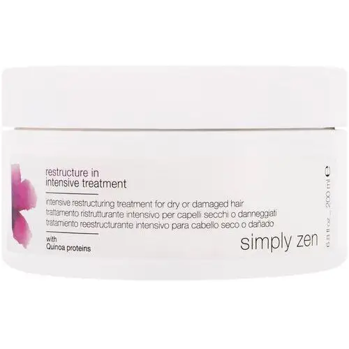 Z.One Simply Zen Restructure in Treatment, maska do suchych lub zniszczonych włosów, 200 ml