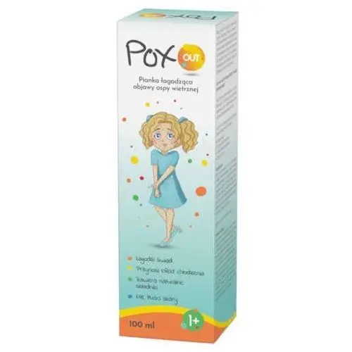 PoxOUT Pianka łagodząca objawy ospy wietrznej 100ml