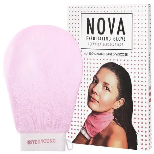 Sister Young Nova Body Glove - rękawica do mycia ciała, różne kolory Pink