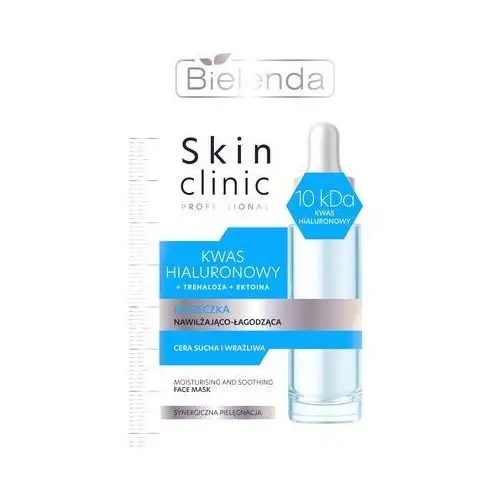 Skin clinic professional kwas hialuronowy maseczka nawilżająco- łagodząca, 8 g