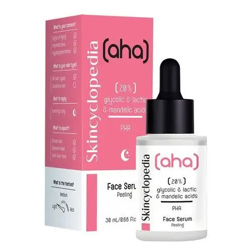 Serum z 20% AHA + PHA 30 ml Skincyclopedia,95