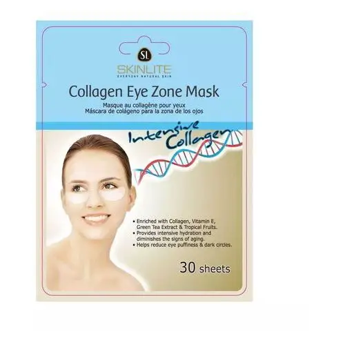 SKINLITE Collagen Eye Zone Mask Płatki pod oczy kolagenowe 30 szt