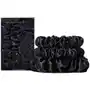 Slip pure silk back to basics assorted scrunchies - black Sklep on-line