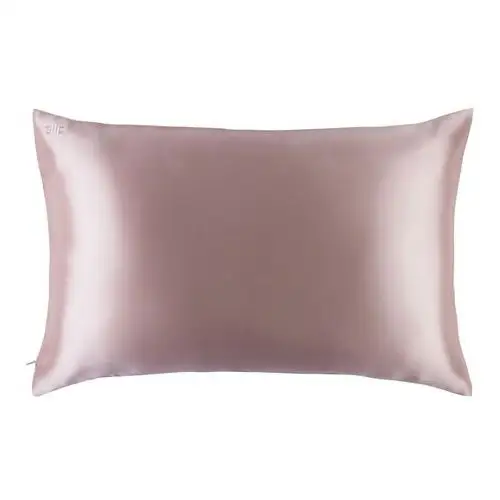 Pure silk queen pillowcase pink Slip