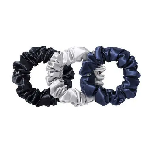 Slip pure silk scrunchies midnight