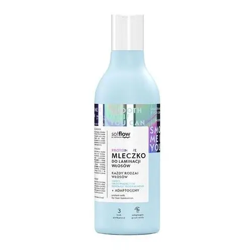 Mleczko proteinowe do laminowania włosów 150 ml So!flow,58