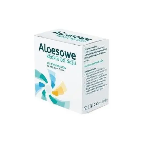 Aloesowe krople do oczu 0,4ml x 20 ampułek Solinea