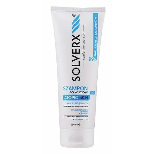 Solverx ATOPIC SKIN HAIR SHAMPOO Szampon do włosów dla skóry atopowej