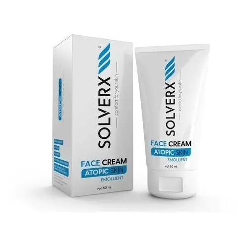 SOLVERX Atopic Skin Krem do twarzy - emolient 50ml