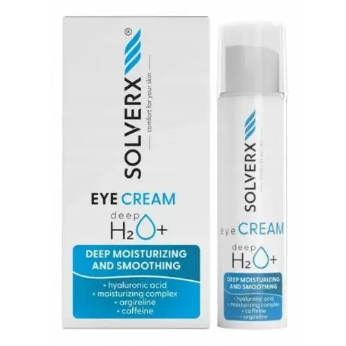 Solverx DEEP H2O EYE CREAM Krem głęboko nawilżający pod oczy