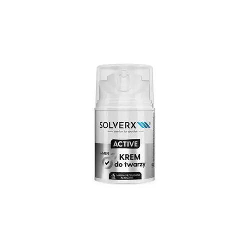 Solverx Krem do twarzy active men 50 ml men