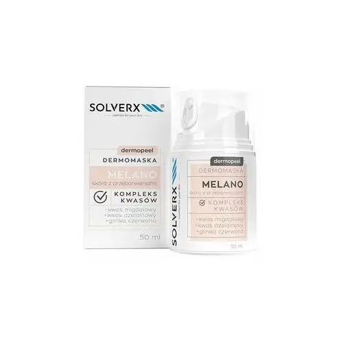 Maska do twarzy Melano 50 ml Solverx DERMOPEEL,35