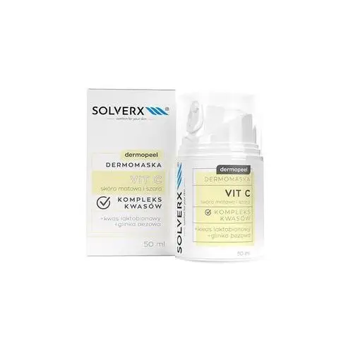 Maska do twarzy Wit C 50 ml Solverx DERMOPEEL,37