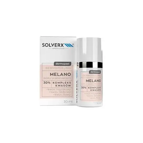 Peeling do twarzy z kwasem migdałowym i fitowym 30 ml Solverx DERMOPEEL