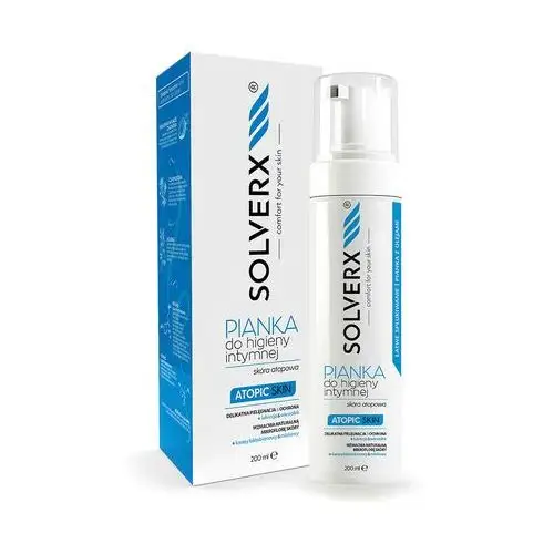 Pianka do higieny intymnej dla kobiet atopic skin 200 ml atopic skin Solverx