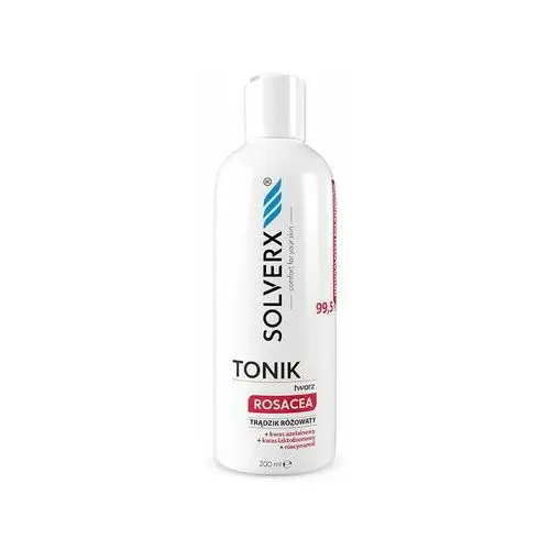 Solverx rosacea tonik do twarzy na trądzik różowaty 200 ml