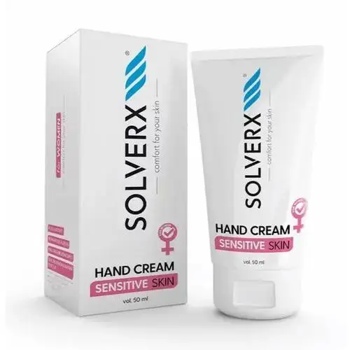 Solverx SENSITIVE SKIN HAND CREAM Krem do rąk dla skóry wrażliwej i naczynkowej