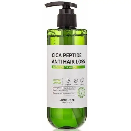 SOME BY MI - Cica Peptide Anti Hair Loss Shampoo, 285ml - peptydowy szampon do włosów