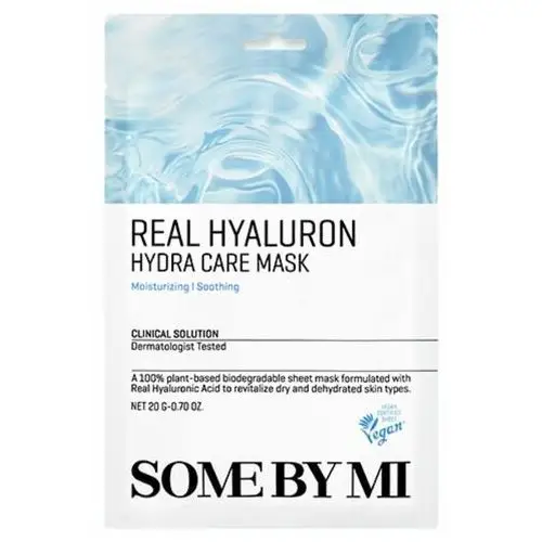 SOME BY MI - Real Hyaluron Hydra Care Mask, 20g - nawilżająca maska w płachcie