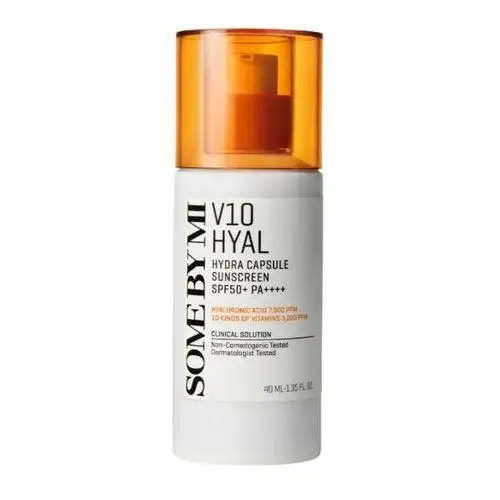 V10 hyal hydra capsule sunscreen, 40ml - krem z filtrem Some by mi